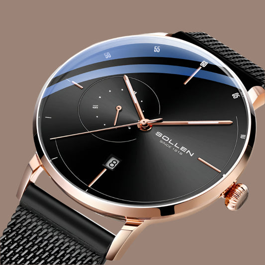 SOLLEN Luxury Japan Automatic Mechanical Men's Watch
