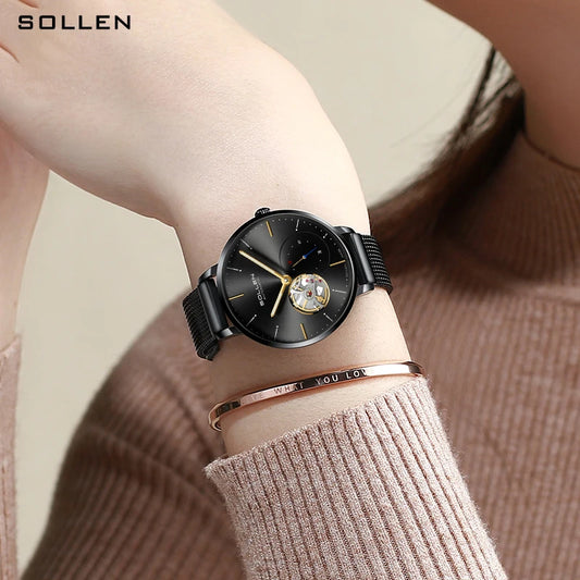 SOLLEN Automatic Mechanical Women's Watch